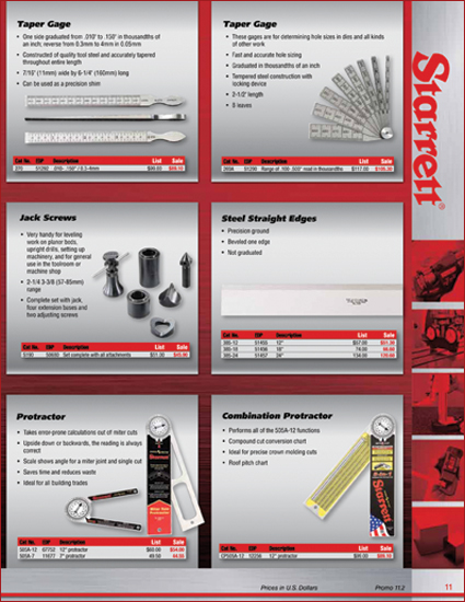 starrett promo 11.2