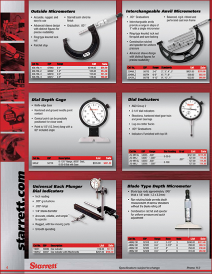 starrett promo 11.2